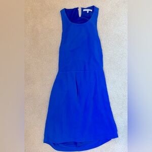 Naked Zebra Royal Blue Dress